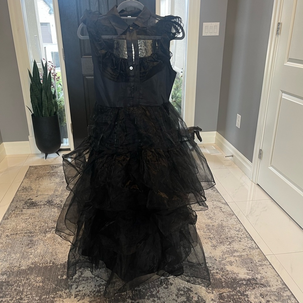 COPY - Wednesday Adams  black perfect dance dress size medium